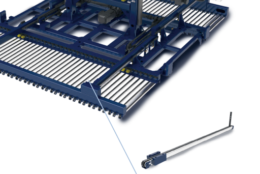 Вилочный манипулятор для бережного захвата