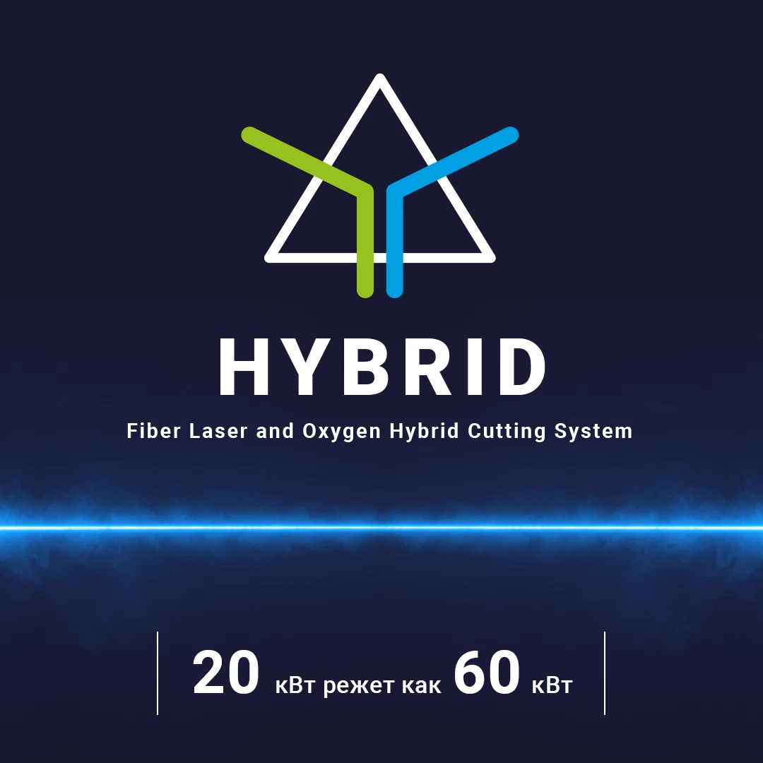 Гибридный лазерный станок LFC: новый стандарт в обработке металлов